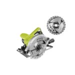 Pack ryobi scie circulaire rcs1400 - g - 1400w - 66mm - lame csb190a1 - 190mm - 24 dents