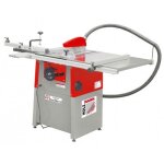 Scie circulaire sur table 400v avec chariot aluminium ts 250 - 400v holzmann