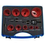 Scie cloche bi - metal coffret de 12 pieces