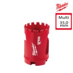 Scie cloche multi - matriaux diamond plus milwaukee 35mm 49565625
