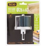 Scie cloche multilames acier scid - profondeur 50 mm - 7 lames Scie cloche multilames acier scid - profondeur 50 mm - 7 lames