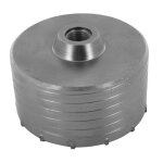 Scie cloche trepan tct de 125 mm tranchants en carbure 1 / 2 bsp