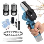 Scies lectriques  main12v, mini trononneuse , d'alimentation et portable pour le jardinage, l'lagage ...