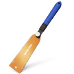 Scie japonaise 210 mm, scie a main a double tranchant de 7 - 9 / 18 tpi, scie a traction avec poignee ...