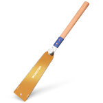 Scie japonaise 250 mm, scie a main a double tranchant de 7 - 10 / 18 tpi, scie a traction avec poignee ...