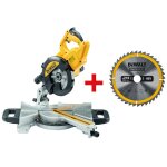 Scie à onglet radiale dewalt dws774 - qs + lame dt 1953 offerte 1400w diametre 216mm Scie à onglet radiale dewalt dws774 - qs + lame dt 1953 offerte 1400w diametre 216mm