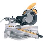 Scie  onglets radiale lectronique dewalt 216mm dw712