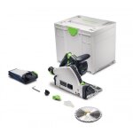Scie plongeante sans fil 18v tsc 55 kseb - basic - diam�tre 160mm - solo festool