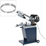 Scie  ruban avec base solide mtal 230 v