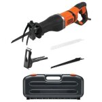 Scie sabre black + decker bes301k - qs - 750 w - 2 lames