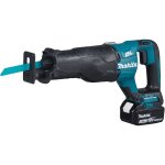 Scie sabre makita 18 v li - ion 5 ah - 2 batteries, chargeur en coffret - djr187rte