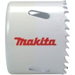 Scie trepan - scie cloche makita - d - 17083 - corona bimetalica de 51 mm para acero, metal, madera o ...