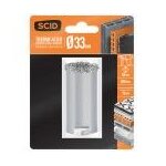 Scie trpan concrtion carbure 33 mm profondeur 55 mm parpaing brique carrelage scid
