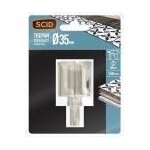 Scie trpan couronne diamante 35 mm profondeur 30 mm carrelage faence scid