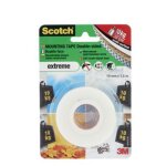 Scotch extreme double face 5902658095986 fixer 10kg 19mm x 1, 5m adhesif ultra resistant 3m bricolage ...