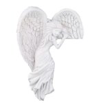 Sculpture d'ailes d'ange pour cadre de porte, dcoration de cadre de porte d'ange, statue 3d, dcoration ...