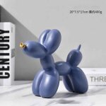 Sculpture de chien ballon en rsine pour la dcoration intrieure, statue d'animal pupmed, moderne, luxe, ...