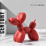 Sculpture de chien ballon en rsine pour la dcoration intrieure, statue d'animal pupmed, moderne, luxe, ...