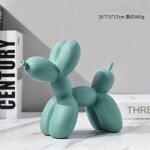 Sculpture de chien ballon en rsine pour la dcoration intrieure, statue d'animal pupmed, moderne, luxe, ...
