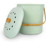 - seau a compost 6 litres, couleur vert