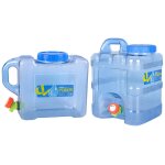Seau d'eau d'extrieur, capacit portable rservoir d'eau de conduite, conteneur avec robinet, stockage ...