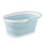 Seau de lavage portable pliable, pour salle de bain, cuisine, maison, outils et accessoires de nettoyage ...
