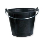 Seau de maçon 20 l polyéthylène noir mondelin Seau de maçon 20 l polyéthylène noir mondelin