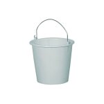 Seau de mnage gradu aluminium et plastique - 10 l