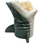 Seau a popcorn requins - seau amusant pour le 50e anniversaire de ce grand requin blanc, savourez du ...