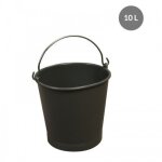 Seau rond - gris - 10 l