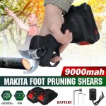 Scateur lectrique sans fil 1800w avec 2 batteries 9000mah + chargeur 2 batteries