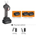 Sécateur électrique sans fil 21 v, batterie au lithium rechargeable de 20 ah, taille - branches d'arbre, ... Sécateur électrique sans fil 21 v, batterie au lithium rechargeable de 20 ah, taille - branches d'arbre, ...