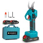 S�cateur �lectrique sans fil 30 mm, s�cateur � batterie 4 vitesses avec affichage num�rique pour jardin, ...