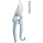 Scateur de jardin, secateurs, ciseaux antidrapants avec poigne verrouillable, scateur rglable  ...