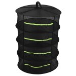 Séchoir à herbes à 4 couches avec fermetures éclair, pliable, suspendu, filet en maille sèche pour médicaments ... Séchoir à herbes à 4 couches avec fermetures éclair, pliable, suspendu, filet en maille sèche pour médicaments ...