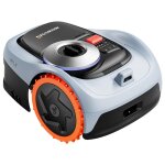 Segway navimow i208 tondeuse � gazon robot batterie orange, noir et bleu