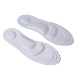 Semelles souples a talons hauts 4d pour chaussures de sport, support de vo�te plantaire, massage orthop�dique, ...