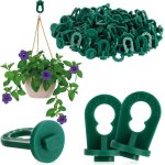 Sept - ® 100x clips de serre - supports de plantes stables  haute capacit de charge - dispositifs ...