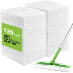 Sept - lot de 120 chiffons de balayage secs compatibles avec swiffer sweeper - recharges jetables pour ... Sept - lot de 120 chiffons de balayage secs compatibles avec swiffer sweeper - recharges jetables pour ...