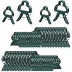 Sept - 40 pices multifonctions jardinage epingles de plantes et clips swallow petit et grand, tuteurs ...