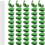 Sept - lot de 50 clips pour plantes grimpantes avec autocollants adhésifs en forme de feuille - support ... Sept - lot de 50 clips pour plantes grimpantes avec autocollants adhésifs en forme de feuille - support ...