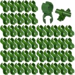 Sept - 50 pices clips de connecteur pour plantes en treillis rglable escalade vigne connecteur jardin ...