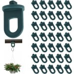 Sept - 50pcs clips pour effet de serre, pinces fixations pour serre tunnel ou arceau, clips de kit de ...