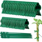 Sept - 60 clips pour attacher les plantes (20 grandes / 20 petits / 20 attaches) - aide a l'escalade ... Sept - 60 clips pour attacher les plantes (20 grandes / 20 petits / 20 attaches) - aide a l'escalade ...