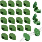 Sept - 60 pcs clips plantes, secured plant clip, clip tuteur plante auto - adhsifs, vgtal mur support ...