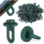 Sept - accessoires de serre - clips de serre stables pour serre, dispositifs de suspension pour plantes, ...