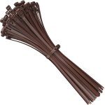 Sept - collier de serrage réutilisable plastique, 200 mm x 7, 6 mm, attache câble réutilisables, serre ... Sept - collier de serrage réutilisable plastique, 200 mm x 7, 6 mm, attache câble réutilisables, serre ...