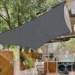 Sept - cool area voile d'ombrage carré 2. 5x2. 5m imperméable toile ombrage 95% uv protection pour patio ... Sept - cool area voile d'ombrage carré 2. 5x2. 5m imperméable toile ombrage 95% uv protection pour patio ...