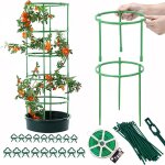 Sept - tuteur plante grimpante 4 pièces personnalisable support pour plantes grimpantes avec pince plante ... Sept - tuteur plante grimpante 4 pièces personnalisable support pour plantes grimpantes avec pince plante ...