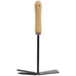 Serfouette � fleurs panne et fourche 31cm